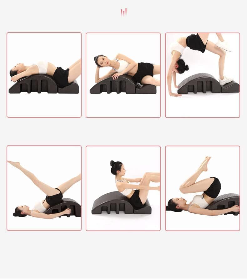 Corretor da coluna vertebral, Corretor de coluna vertebral Pilates, mesa de massagem de ioga de Pilates para saúde da coluna, equilíbrio, fortalecimento e alongamento do núcleo