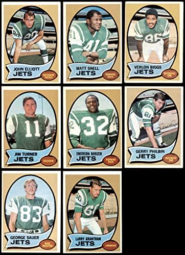 1970 Topps New York Jets Team Set New York Jets Ex+ Jets