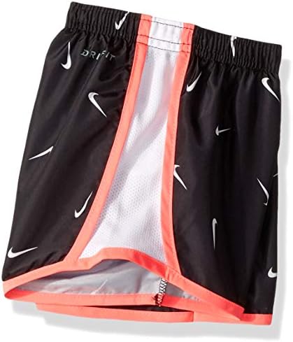 Nike Childrel's Apparel Girls 'Dri-Fit Tempo Shorts, preto, 4T
