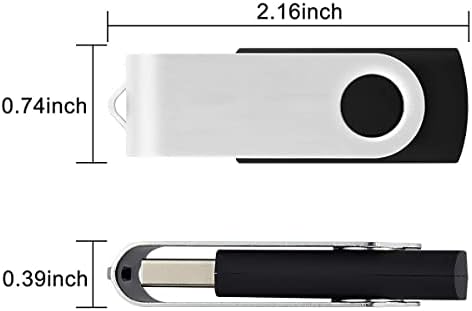 Aiibe 32 GB USB Flash Drive 50 pacote lote USB 2.0 Drive de polegar 32 GB Drive flash de unidade USB Bulk