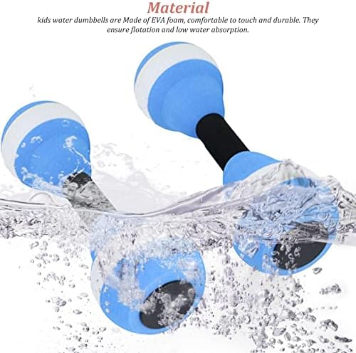 Água Haltero Kid Eva-Foam Water Weight para nadar aeróbica da água Horóbica Dumbbell para equipamento de treinamento