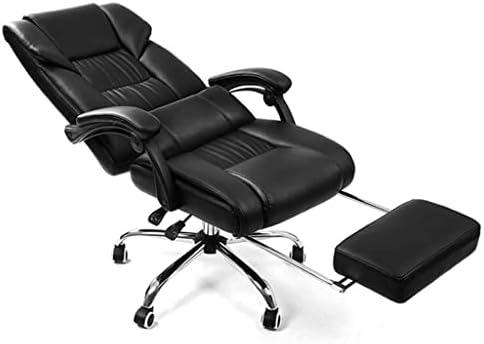 Cadeira czdyuf alta cadeira de jogo reclinável cadeira de computador assento de couro ajustável cadeira de