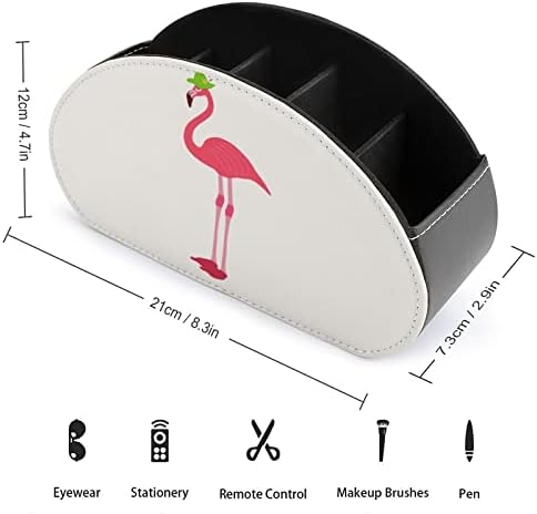Cute Flamingo TV Remote Control Holder Organizer Organizer Storage Cosmetics Office Supplies