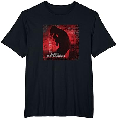 Alanis Morissette - camiseta irônica de silhueta