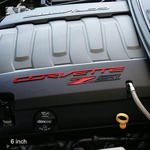 Costa Oeste Corvette - Corvette C7 Z51 emblema emblema - abobadado - fibra de carbono LOOK: C7 Stingray Z51