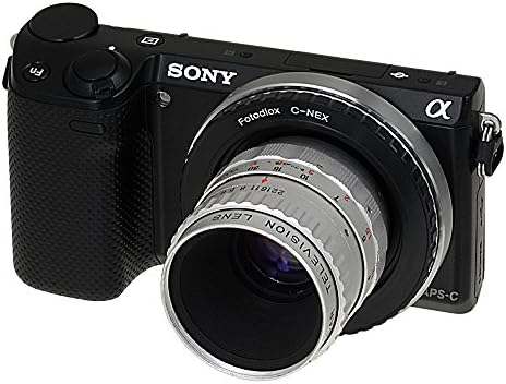 Adaptador de montagem da lente Fotodiox Compatível com lentes CCTV/CINE CEM-MONT CINE NO SELECT SONY