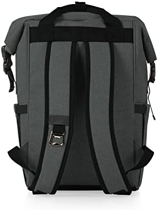 Time de piquenique NCAA Unisex-Adult NCAA OTG Roll-top Backpack, Backpack Backpack, bolsa de refrigerador macio
