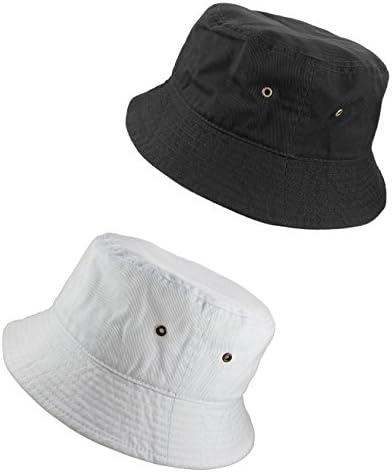 Gelante algodão de algodão Hunting Hunting Summer Travel Bucket Cap Hat…