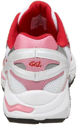 ASICS garotinha/garoto grande gt-2140 gs tênis de corrida, branco/cereja/pétala rosa, 12 m Little Kid