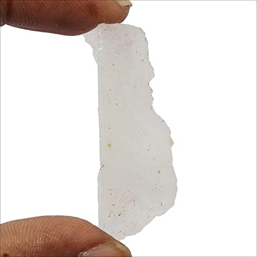 Gemhub Certified Raw Rough Natural Clear White Quartz 56 ct. Pedra preciosa solta não tratada para múltiplas