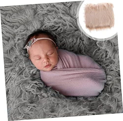Toyvian Baby Photography Blanket Infant Cobertors de pelúcia de pelúcia adereços recém -nascidos