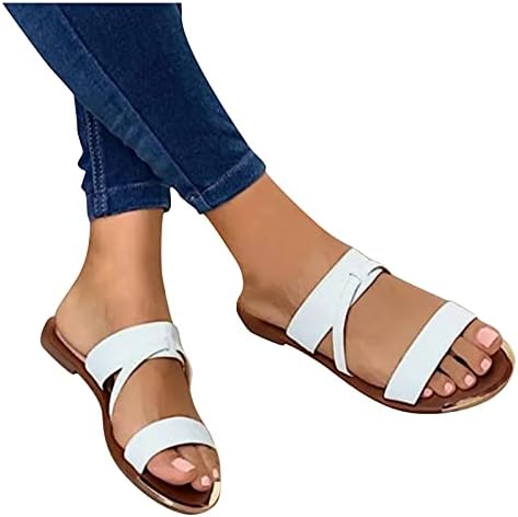 Slippers for Women Outdoor à prova d'água ao ar livre de dedo do pé
