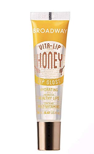 Broadway Vita-Lip Lipglel Mango Mutter, óleo de mel, óleo de vitamina E, óleo de argan. 1 brilho labial livre incluiu total de 5 brilho labial