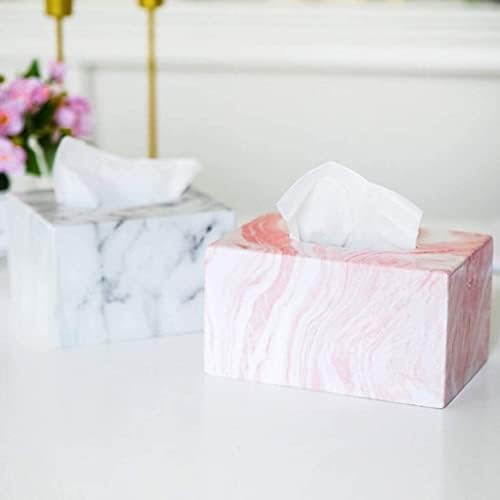 Papel toalha de papel toalha caixa de tecidos capa de mármore padrão caixa de lençóis domésticos sala