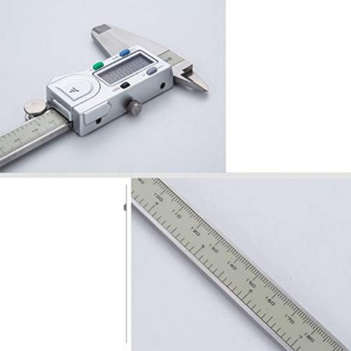 Guangming - pinça digital Vernier, pinça eletrônica de tela LCD com polegada, conversão métrica, ferramenta de medição de 150 mm de 150 mm para engenheiros de designers, IP54