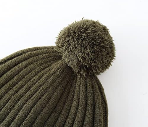 Casa preferir criança meninos crianças tricotar chapéu de inverno lã de lã de caveira forrada de caveira