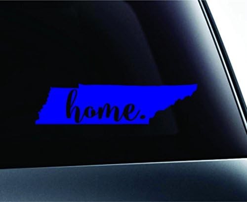 3 Home Tennessee State Nashville Símbolo Adesivo Decalque Janela de caminhão de carro Laptop