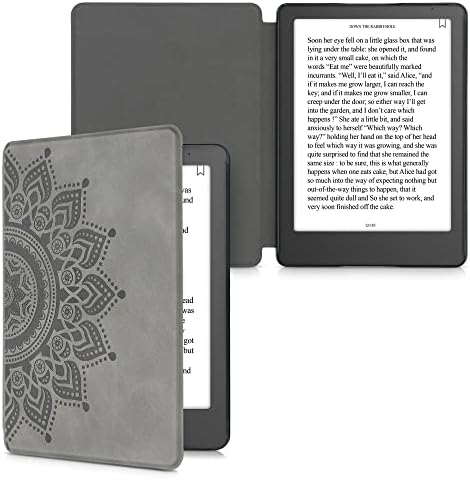 Case Kwmobile Compatível com Kobo Aura Edition 2 - Caso E -Reader Tampa - Rising Sun Grey