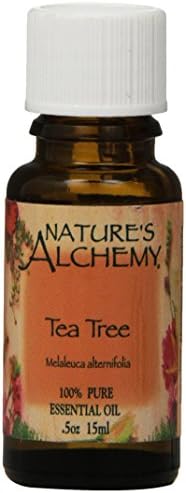 Árvore de chá de óleo essencial de alquimia da natureza, 0,5 fl oz