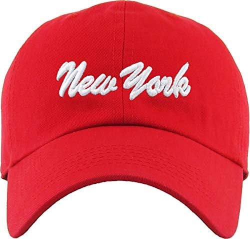 Kbethos New York Capt Cap Hat. Polo Style Low Profile Daddy
