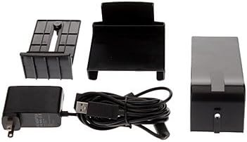 Black Kinect Sensor Mount Stand + USB CA Power Adapter para Microsoft Xbox 360