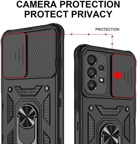 Gorgcase for Samsung Galaxy A33 5G Caixa com tampa da câmera e proteção LEN com protetor de tela de
