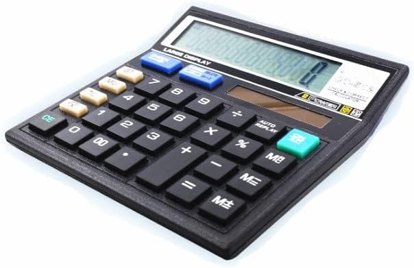 Calculadora de mesa de 12 dígitos LNNSP 12 Buttons grandes ferramentas de contabilidade de negócios financeiros