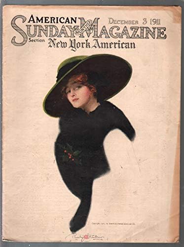Revista mensal de domingo americano. 12/3/1911-Nell Brinkley Art-Stanlaws Cover-VG/FN