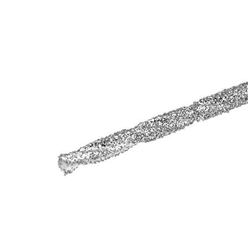 uxcell 0,8 mm bit de broca de torção de diamante de 0,8 mm