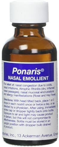 Jamol Laboratories Ponaris nasal emoliente, 1 oz