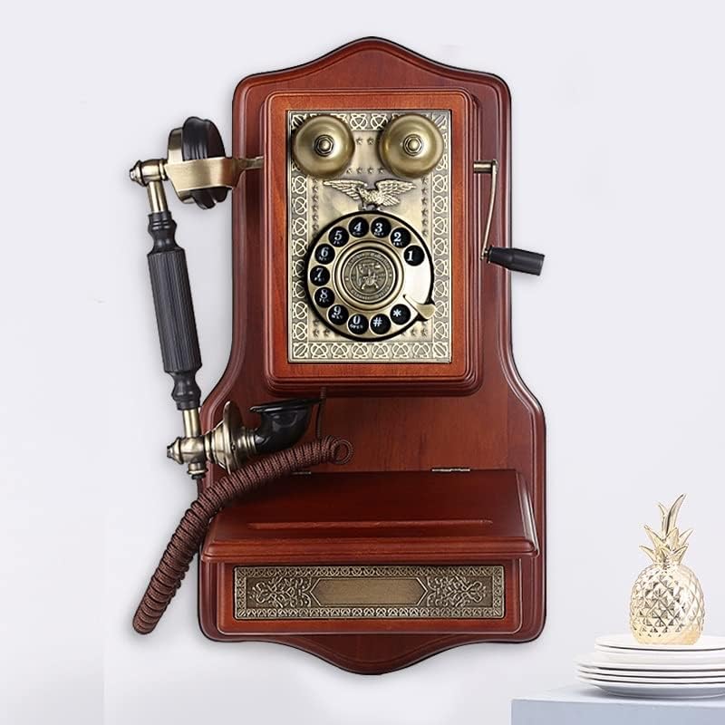Telefone clássico montado na parede Lhllhl