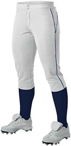 Alleson Athletic Teen-Girl's Fastpitch/Pant Softball com loops de cinto
