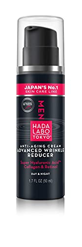 Redutor de rugas de creme de creme para homens de Tóquio de Tóquio Hada Labo, 1,7 fl oz