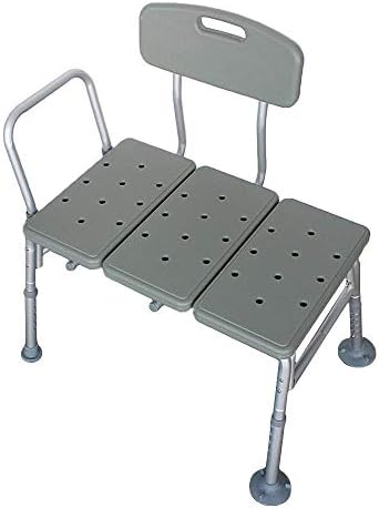 Timmyhouse Transfer Bench Medical Seat Batle Chouser Chair com braços ajustáveis ​​10 altura