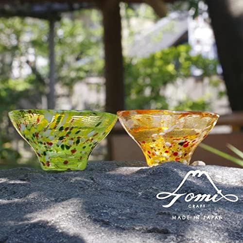 Tomi Craft, ukiyo sakazuki, xícaras de saquê japonesas, usa Edo Glass, Tóquio Designado Tradicional