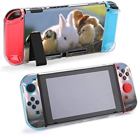 Caso para Nintendo Switch, Fun Rabbit Cinco Pieces define os acessórios de console de casos de capa protetora