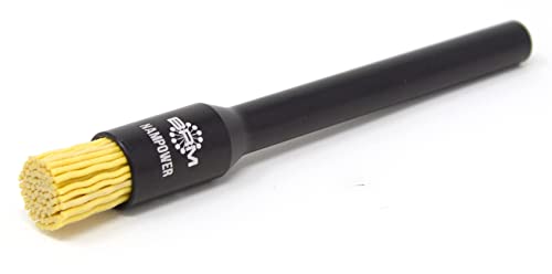 BRM AEB1258180 Brush final nampower, 0,500 ”de diâmetro, 4,88 Oal, 180 Grit, filamento abrasivo de cerâmica