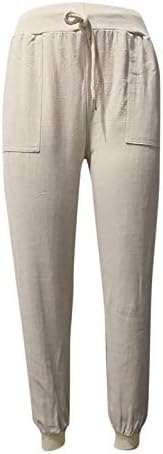 Calças de bolso de calças de bolso míshui 20x feminino de mulher impressão de pernas