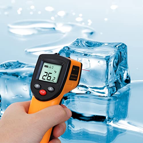 Termômetro infravermelho BETUS, faixa de pistola de temperatura de calor sem contato -58 ° F ~ 1022 ° F, -50 ° C
