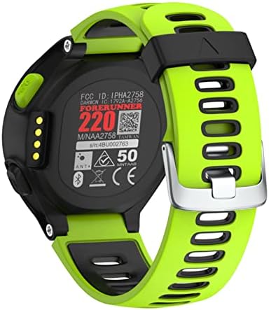 Otgkf Silicone Silicone Straping Watch Band para Garmin Forerunner 735XT/235/620/630 Watch