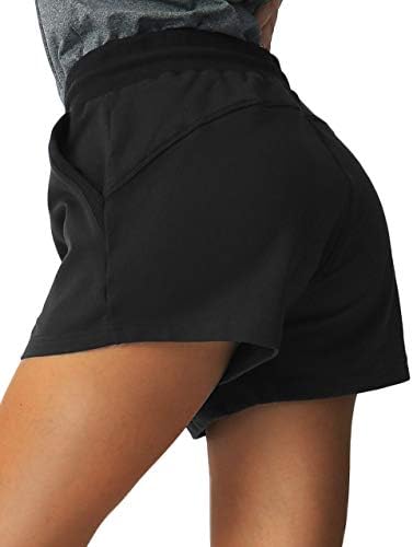 Shorts de suor especialMagic para mulheres shorts de algodão com bolsos correndo para os corredores