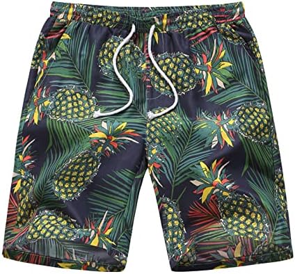 Miashui shorts de natação 22 shorts de moda de verão masculinos calça de calça casual estilo casual solto