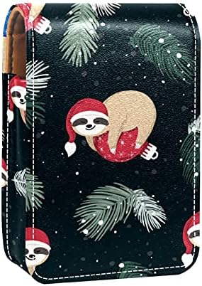 Caixa de batom com espelho Sloth Christmas Lip Gloss Sça
