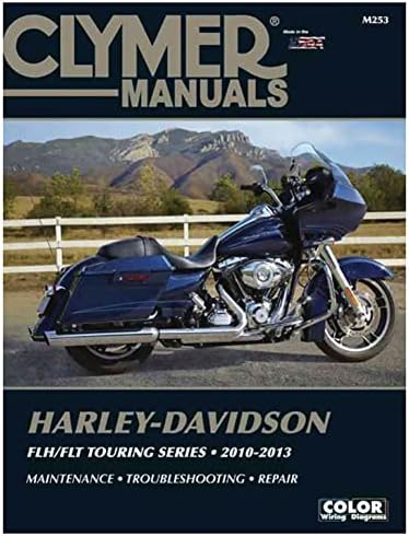 Manuais de reparo de Clymer para Harley-Davidson Electra-Glide Classic FLHTC/I 2010-2013