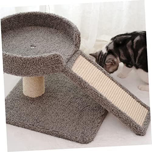IPETBOOM PLUSHES 1PC Toy Kitten com pular criativo Design robusto escada Brincadeamento de gatos