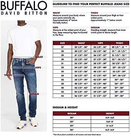 Buffalo David Bitton Men Slim Ash Jeans