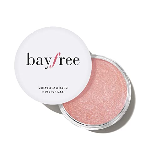 Bayfree Mulit Glow Balm, Cream blush para bochechas, maquiagem de face de blush, acabamento radiante, hidratante,