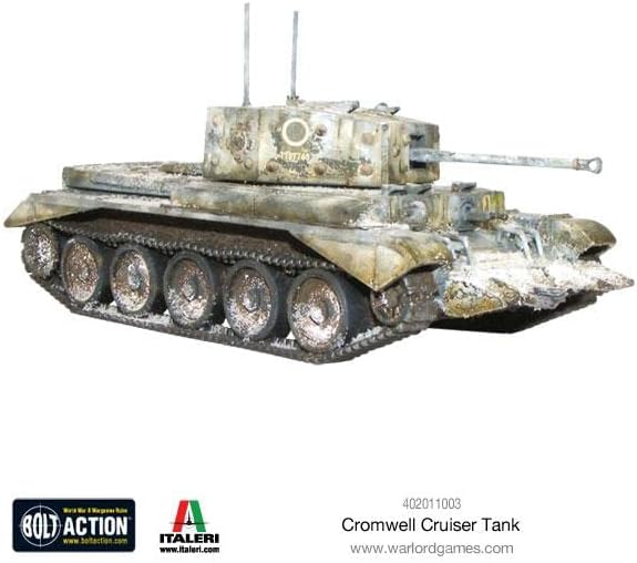Bolt Action Cromwell Cruiser Tank 1:56 Segunda Guerra Mundial Kit de Modelo de Plástico Militar de Guerra