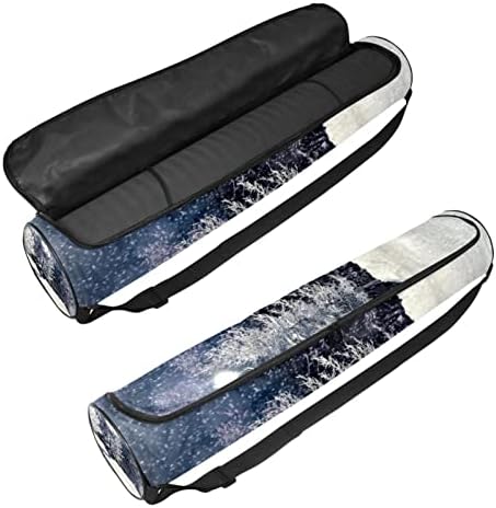 Saco de transportador de tapete de yoga de neve de inverno com alça de ombro de ioga bolsa de ginástica