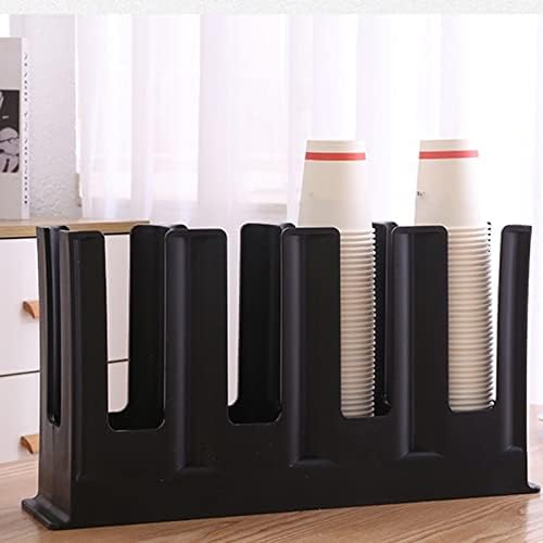 Dispensador de xícara de café Ranvo, porta -copos de papel armazenamento razoável para restaurante para cafeteria